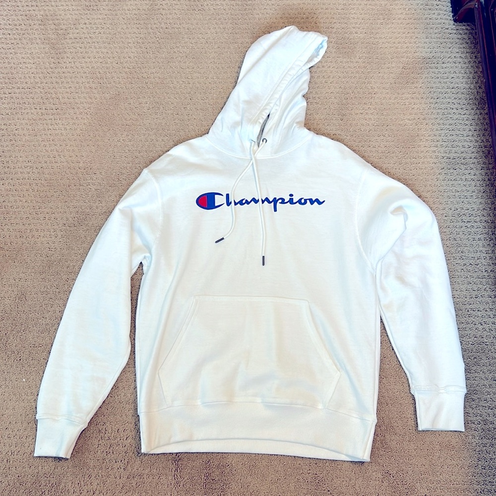 White New Champion Sweatshirt